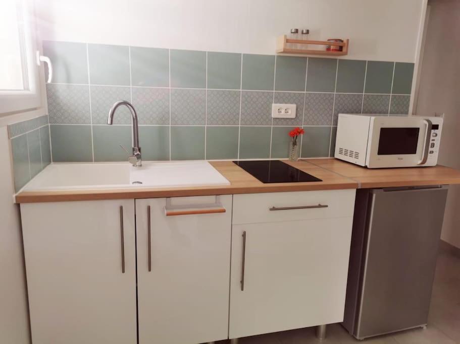 Belle Dependance De 30M2 Avec Terrasse Et Jardin Apartman Villeneuve-lès-Avignon Kültér fotó